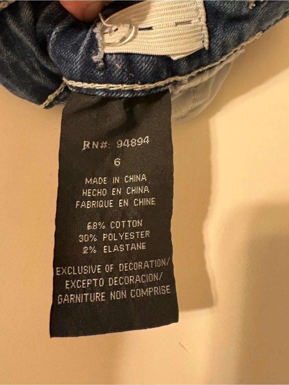 Girls' Rodeo Girl Blue Straight-Leg Jeans
